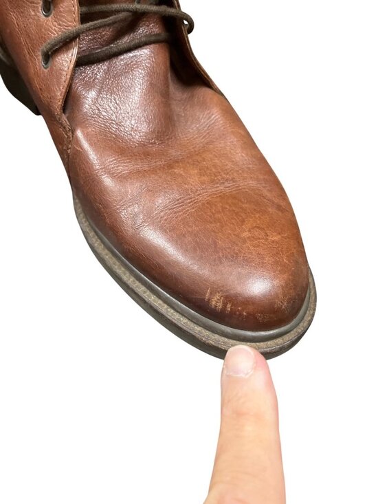 Cole Haan mens brown Italian leather lined ankle chukka boots sz 11m SKU 10-323 main image 10
